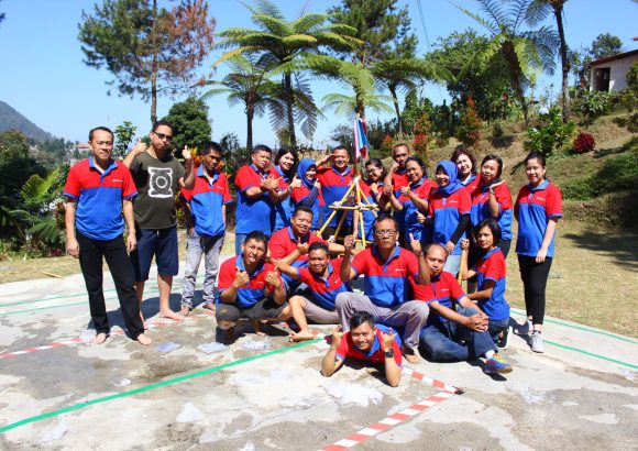 Team building PT BPR Artha Tanah Mas tahun 2019.