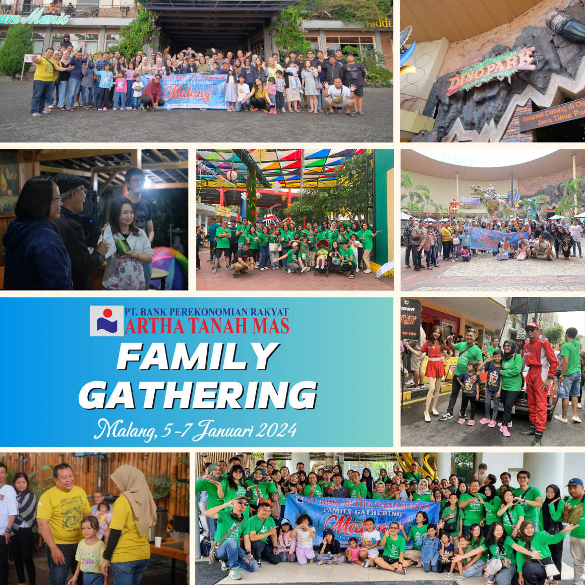 Kebersamaan Family Gathering BPR Artha Tanah Mas 2024